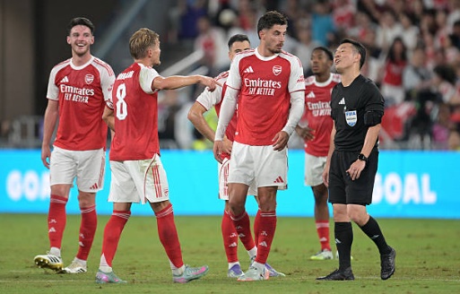 Odegaard tiếp tục cho thấy tầm ảnh hưởng.