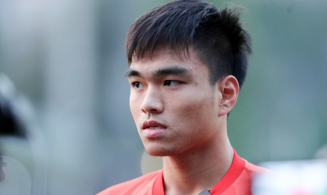 Nguyễn Công Phương là tài năng trẻ giàu tiềm năng của bóng đá Việt Nam. Ảnh: VFF.