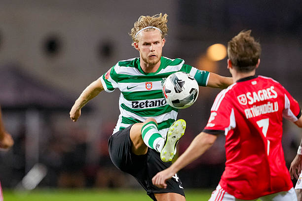 Hjulmand được Man Utd để mắt đến từ lâu.