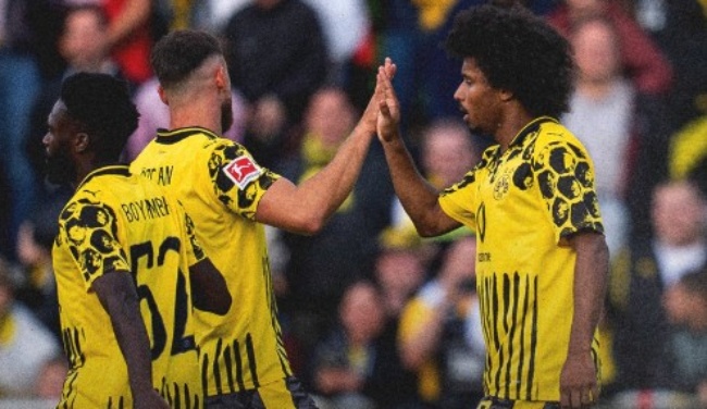 Ảnh bài viết Dortmund vượt qua Lille, có trận thắng thứ 2 liên tiếp