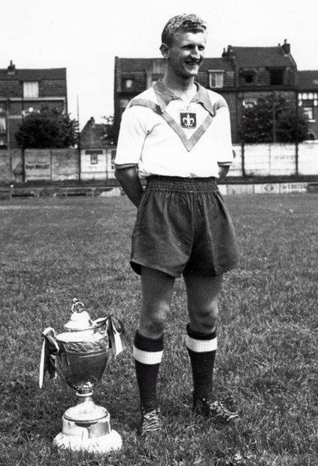 Guillaume Bieganski, một trong những cầu thủ xuất sắc nhất của Lille cuối những năm 1950.