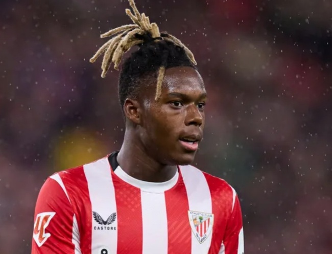 Nico Williams là mũi nhọn nguy hiểm của Athletic Club.