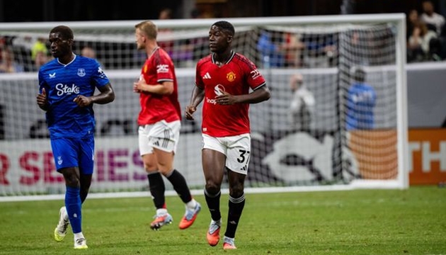 Kobbie Mainoo liên tục được HLV Ruben Amorim tin dùng.