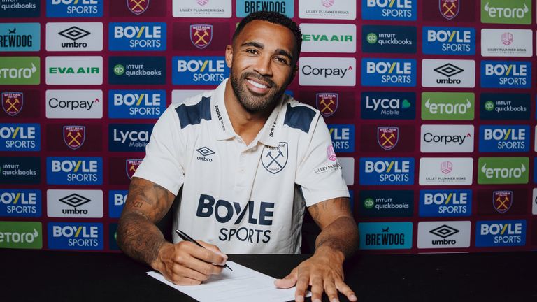 Callum Wilson vừa gia nhập West Ham United.
