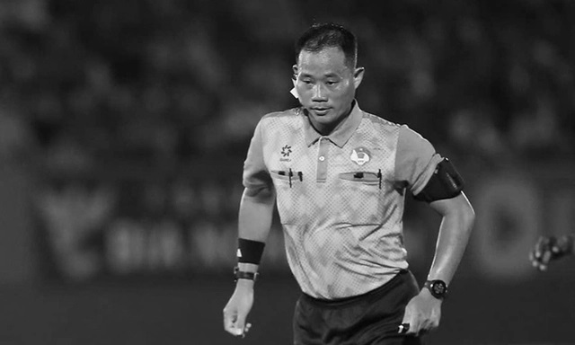 Trọng tài Trần Đình Thịnh không qua khỏi dù được cấp cứu nhanh chóng.