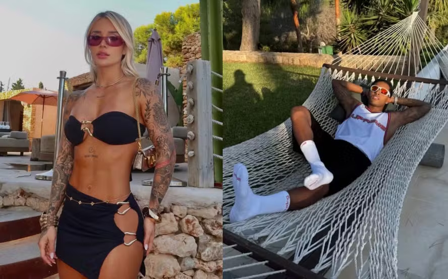 Bruna Rotta và Rodrygo Goes được cho đã chia tay.