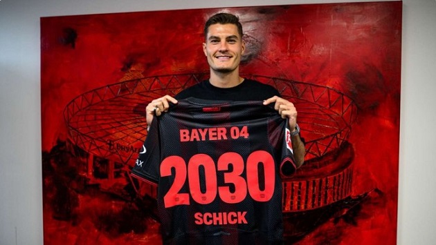 Ảnh bài viết CHÍNH THỨC: Patrik Schick gia hạn với Leverkusen đến năm 2030