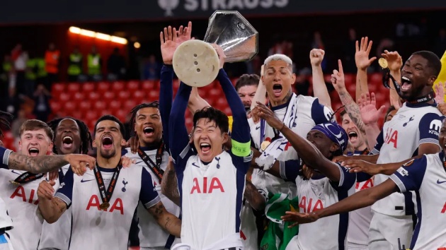 Cái kết đẹp của Son với danh hiệu Europa League.