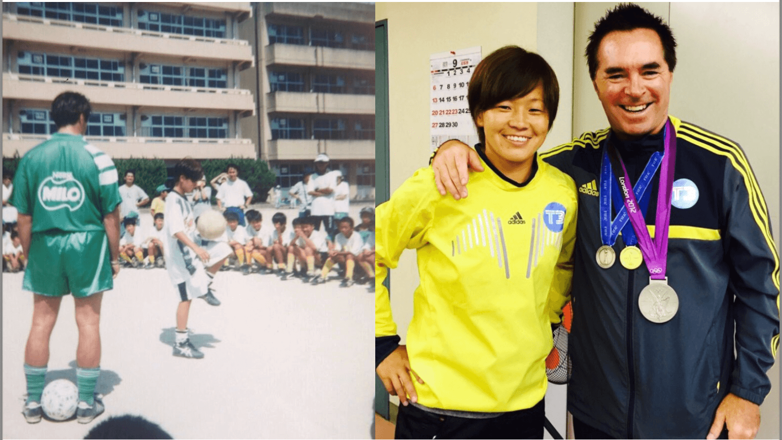 Byer bên cô học trò Aya Miyama, người đã đưa Nhật lên đỉnh World Cup nữ 2011.