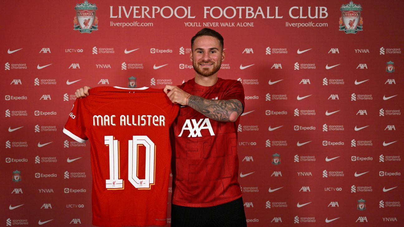 Liverpool từng có món hời khi kích hoạt điều khoản giải phóng của Allister