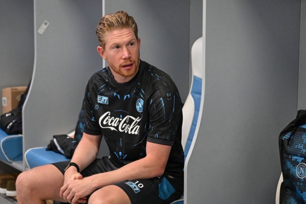 De Bruyne quyết định gia nhập Napoli sau khi rời Man City.