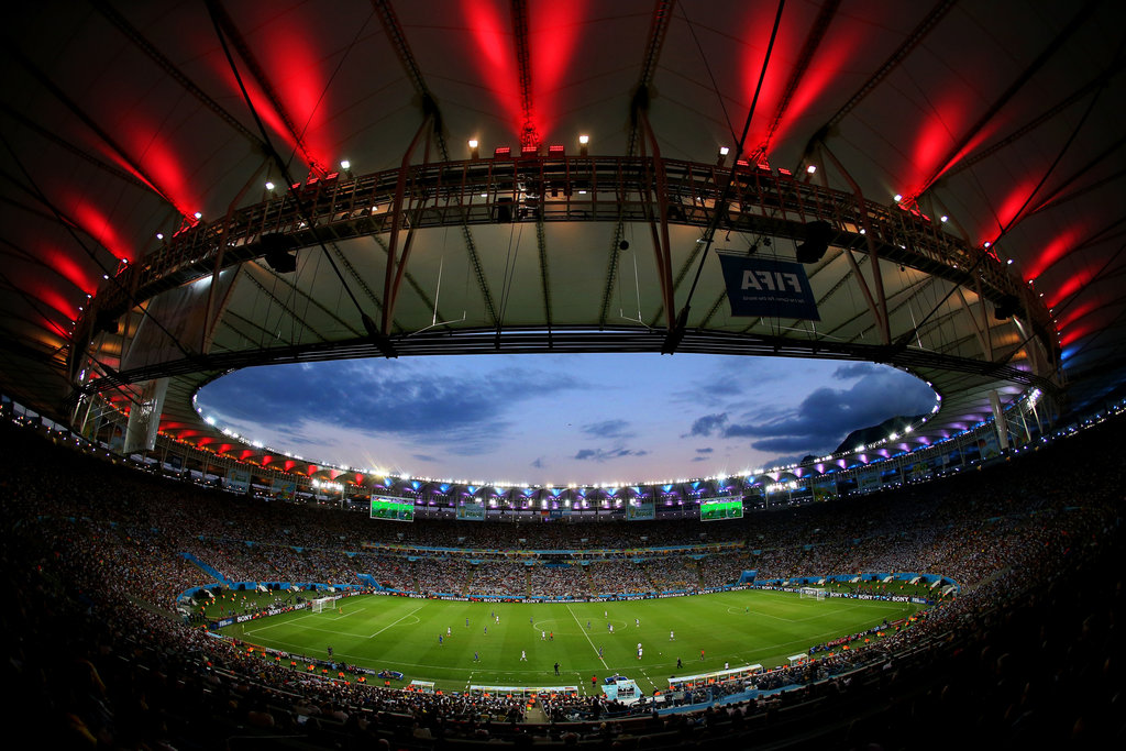 Maracana là nơi tổ chức các trận đấu của World Cup 2014