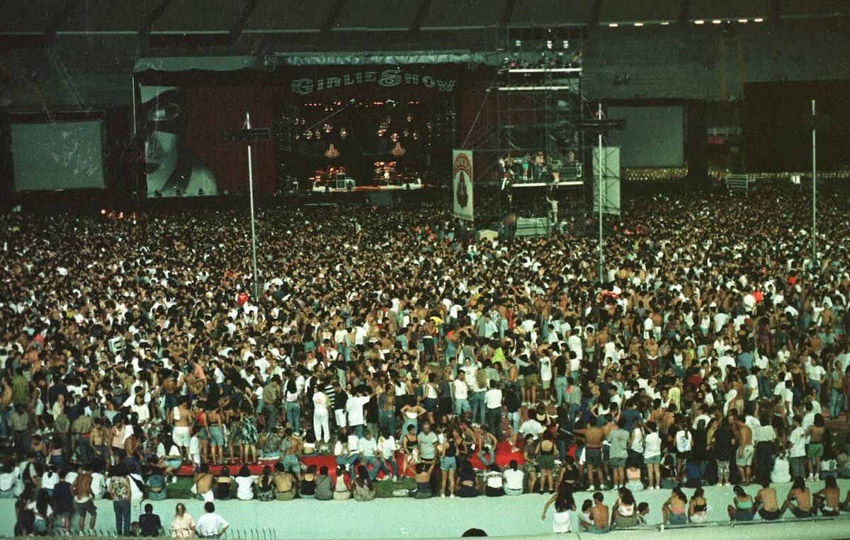 Maracana còn là nơi trình diễn của nhiều nghệ sĩ lớn