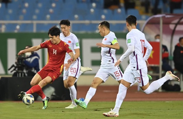 ĐT Việt Nam từng thắng Trung Quốc 3-1 ở vòng loại World Cup 2022.