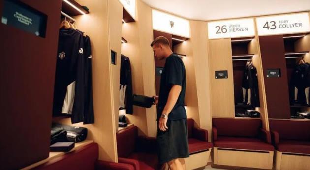 Phòng thay đồ của MU giờ đã khang trang.