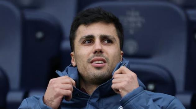 Man City mất Rodri đến giữa tháng 9.