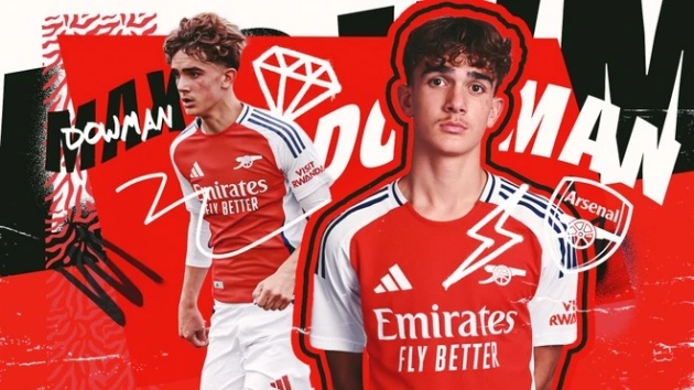 Dowman là ngôi sao trẻ thế hệ mới của Arsenal.