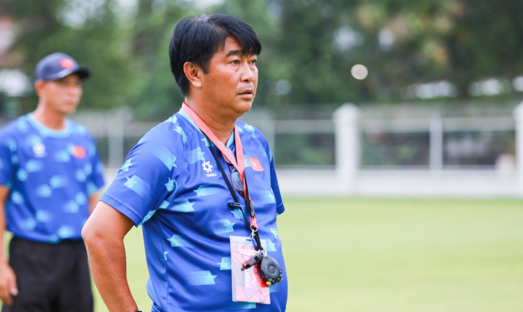 HLV Trần Minh Chiến, người từng dẫn dắt U16 Việt Nam là cựu cầu thủ của CLB CA TPHCM. Ảnh: VFF.