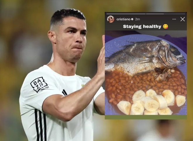 Ronaldo hé lộ bữa ăn healthy, bí quyết giữ phong độ dù đã bước sang tuổi 40. 