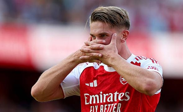 Viktor Gyokeres ghi bàn thắng đầu tiên cho Arsenal.