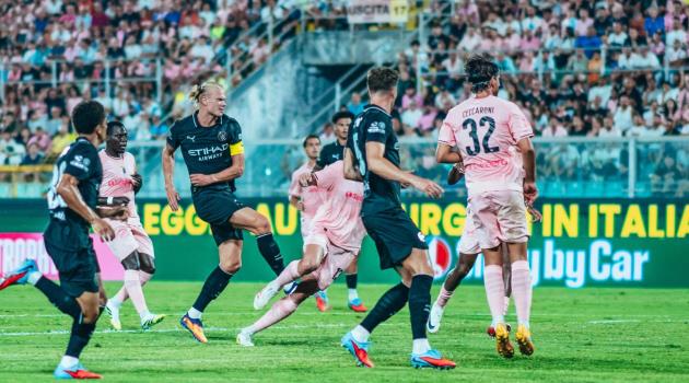 Ảnh bài viết Palermo 0-3 Man City: Dấu ấn Haaland; Dàn kép phụ định đoạt trận đấu