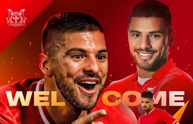 Trung vệ Patrick Marcelino gia nhập Ninh Bình.