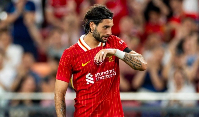 Szoboszlai gây ấn tượng ở Liverpool.