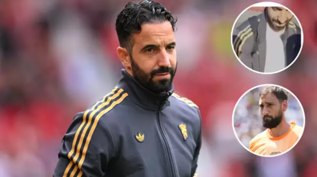 Amorim đã được CĐV hỏi về thương vụ Donnarumma.