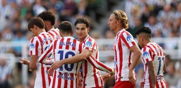 Bàn mở tỷ số của Atletico thể hiện sự ăn ý đẳng cấp.