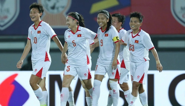 Đội tuyển nữ Việt Nam mạnh vượt trội so với Indonesia.