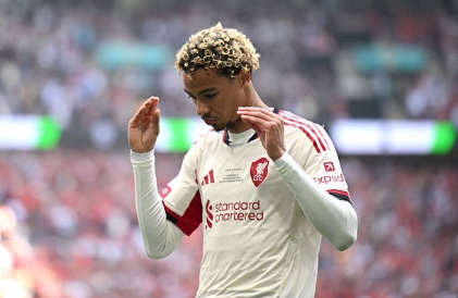Hugo Ekitike - bản hợp đồng được Liverpool chiêu mộ từ Frankfurt cũng đã để lại dấu ấn với 1 bàn thắng. 