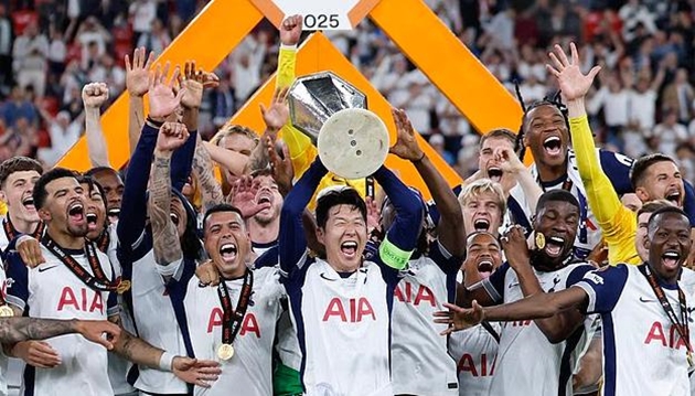 Tottenham Hotspur bất ngờ giành chức vô địch Europa League mùa giải 2024/2025.