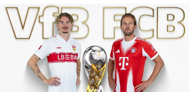 Nick Woltemade và Harry Kane sẽ đối đầu với nhau trong trận Siêu cúp Đức.