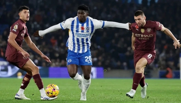 Baleba đã chứng minh được bản thân thời gian qua ở Ngoại hạng Anh.