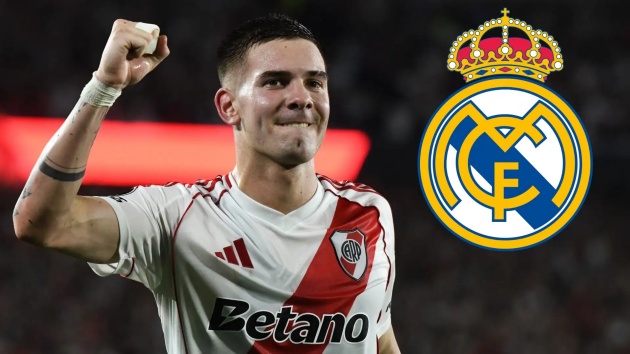 Real cho ra mắt Mastantuono khi đủ 18 tuổi.