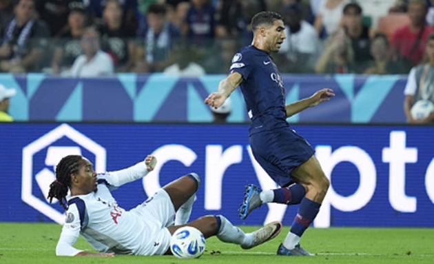 Ảnh bài viết Cặp tiền vệ Tottenham ghi dấu ấn mạnh mẽ trong trận gặp PSG