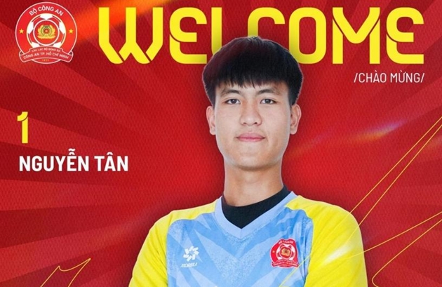 Nguyễn Tân gia nhập Công An TP.HCM.