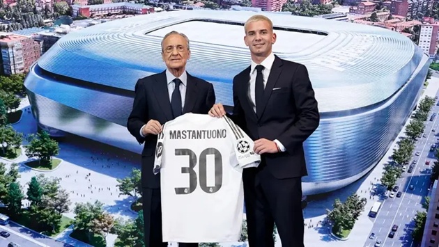 Mastantuono ca ngợi Messi trong ngày ra mắt Real Madrid