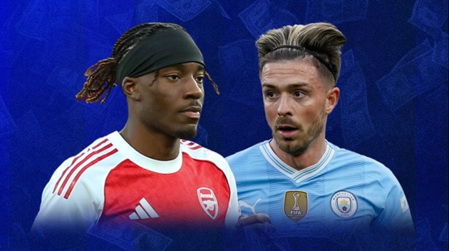 Ảnh bài viết Bellingham dẫn đầu, Grealish và Madueke lọt top 10 cầu thủ Anh có tổng phí chuyển nhượng cao nhất