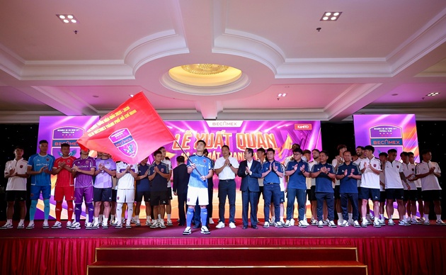 Becamex TP HCM đặt mục tiêu vào top 3 V.League