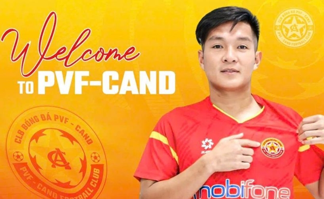 Trương Văn Thái Quý gia nhập PVF-CAND.