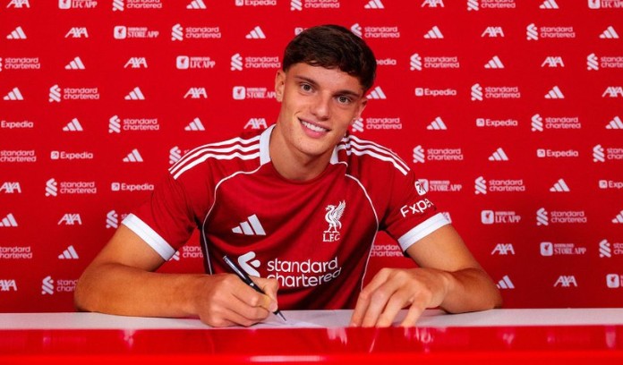 Ảnh bài viết CHÍNH THỨC! Liverpool công bố thương vụ Giovanni Leoni
