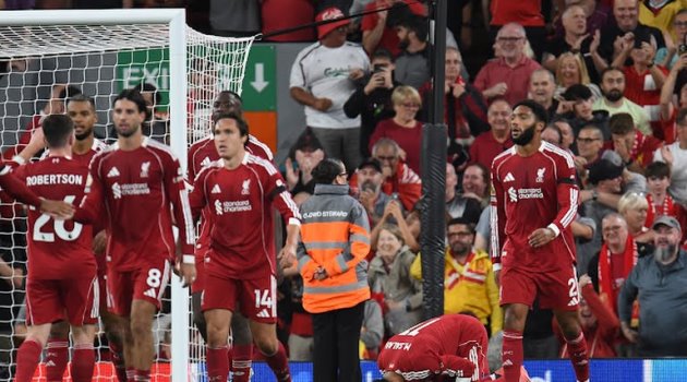 Ảnh bài viết Chấm điểm Liverpool: Tân binh Ekitike tỏa sáng; Người hùng bất ngờ