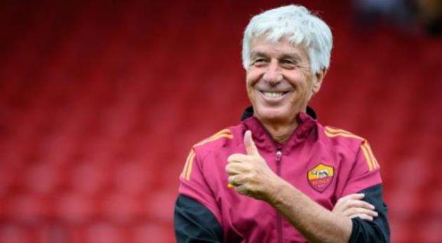HLV Gian Piero Gasperini được tin yêu ở Roma.