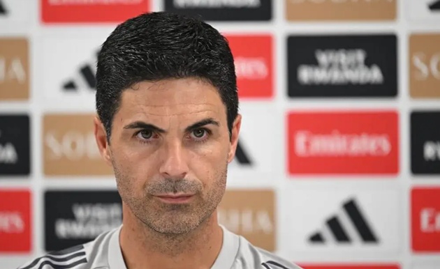 Arteta bước vào mùa giải phải giành danh hiệu lớn cùng Arsenal