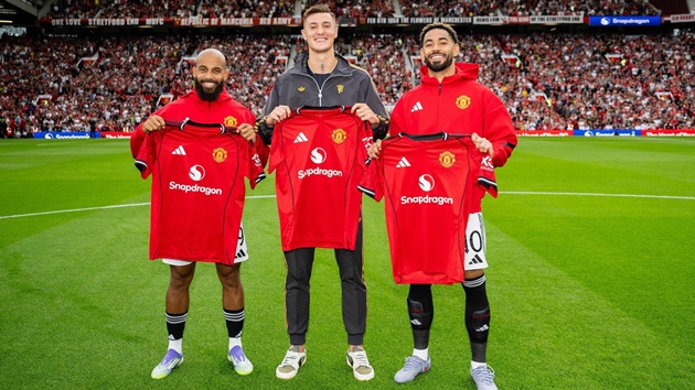 Bộ ba tân binh của Man Utd