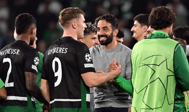 Ruben Amorim từng nâng tầm Viktor Gyokeres tại Sporting Lisbon.