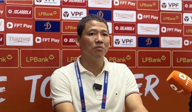 HLV Anh Đức không bất ngờ với chiến thắng đậm trước HAGL.