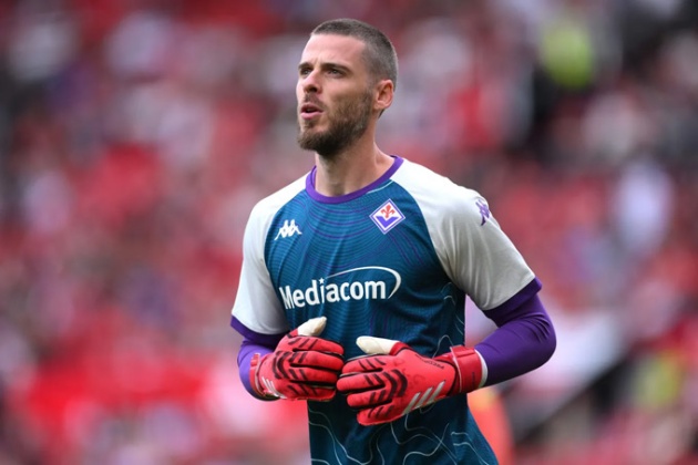 De Gea hạnh phúc tại Fiorentina khi đội bóng này giúp anh tìm lại cảm hứng thi đấu.