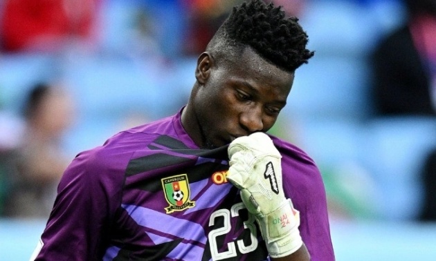 Ảnh bài viết Phản ứng của Onana sau khi bị loại ở trận MU thua Arsenal